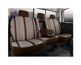 FIA TR40 Series - Wrangler Saddleblanket Custom Fit Rear Seat Cover - Brown Jeep Wrangler 2018-2021