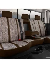 FIA Inc. TR40 Series Wrangler Custom Fit Seat Cover                                     - TR42-55 BROWN - Image 3