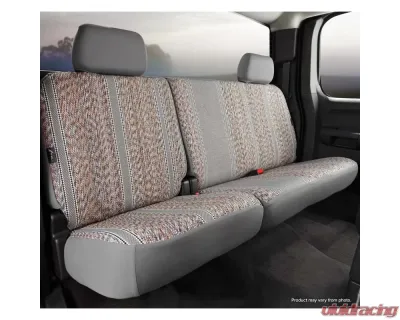 FIA TR40 Series - Wrangler Saddleblanket Custom Fit Rear Seat Cover - Gray Rear - TR45-10 GRAY