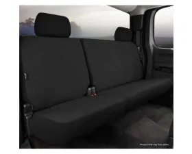 FIA SP80 Series - Seat Protector Polyester Custom Fit Rear Seat Cover - Black Rear 2021-2025