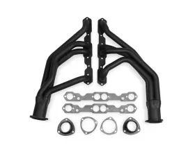 Flowtech Long Tube Header Black Paint