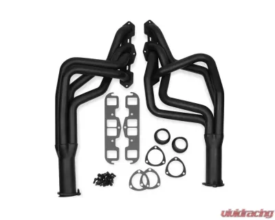 Flowtech Long Tube Header Black Paint - 11150FLT