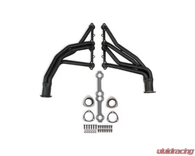 Flowtech Long Tube Header Black Paint - 11500FLT