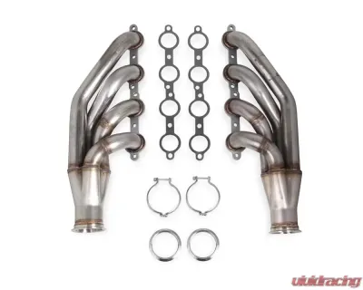 Flowtech LS Turbo Headers-Natural Finish - 11535FLT