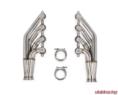 Flowtech LS Turbo Headers-Natural Finish - 11537FLT