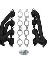 Flowtech Shorty LT Headers Black Painted Finish                                     - 11548FLT - Image 5