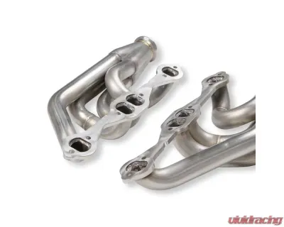 Flowtech Small Block Chevy Turbo Headers Natural Finish - 11572FLT