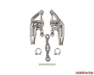 Flowtech Small Block Chevy Turbo Headers Polished Finish - 11573FLT