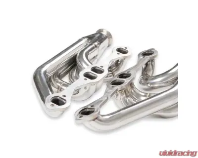 Flowtech Small Block Chevy Turbo Headers Polished Finish - 11573FLT
