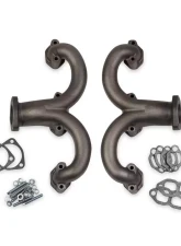 Flowtech Rams Horn Exhaust Manifolds Natural "Uncoated                                     - 11704-RFLT - Image 5