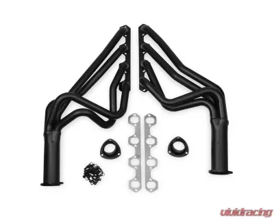 Flowtech Long Tube Header Black Paint - 12102FLT