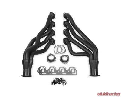 Flowtech Long Tube Header Black Paint - 12118FLT