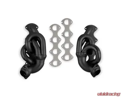 Flowtech Shorty Headers Black Painted - 12124FLT