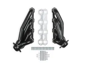 Flowtech Shorty Headers Black Painted