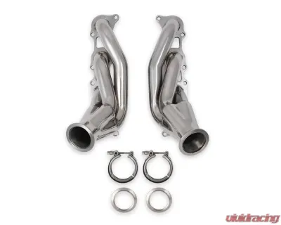 Flowtech Universal Coyote Turbo Headers Polished 304 Stainless Steel - 12153FLT
