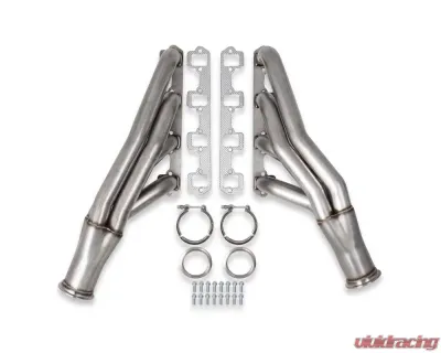 Flowtech Small Block Ford Turbo Headers Natural 304 Stainless Steel - 12164FLT