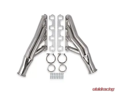 Flowtech Small Block Ford Turbo Headers Polished 304 Stainless Steel - 12165FLT