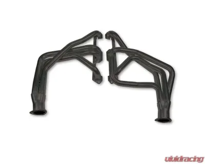 Flowtech Long Tube Header Black Paint - 13500FLT