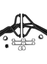 Flowtech Long Tube Header Black Paint                                     - 13550FLT - Image 4