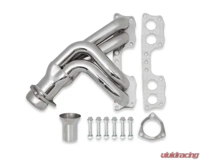 Flowtech Shorty Header Polished - 19002FLT