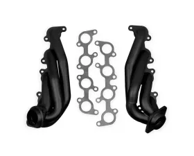 Flowtech Shorty Headers Black Painted