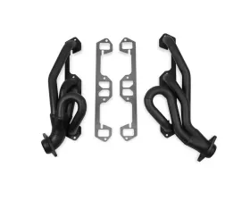 Flowtech Shorty Headers Black Painted