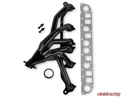 Flowtech Shorty Header Black Painted - 92002FLT