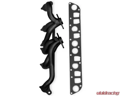 Flowtech Shorty Header Black Painted - 92003FLT