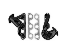 Flowtech Shorty Headers Black Painted