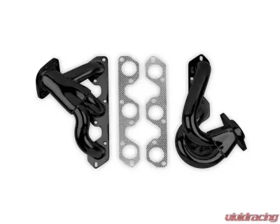 Flowtech Shorty Headers Black Painted - 92004FLT