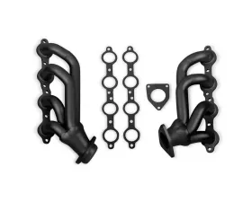 Flowtech Shorty Headers Black Painted