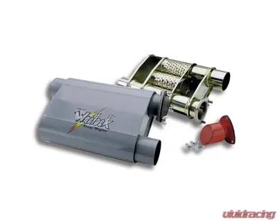 Flowtech Warlock "Bypass" Racing Muffler - 50552FLT