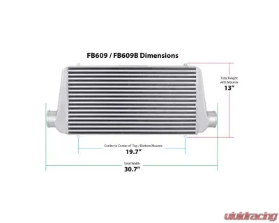 Frostbite Air to Air Intercooler FB609 - FB609