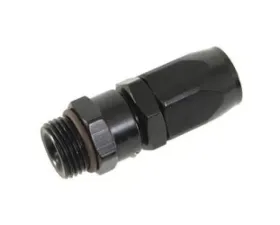 Fragola -16AN Straight x 1 1/16 - 12 (12) Hose End - Black