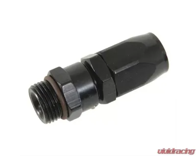 Fragola -12AN Straight x 1 5/16 - 12 (16) Hose End - Black - 180122-BL