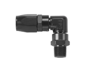 Fragola -6AN x 90 Degree x 3/4-16 (8) Hose End - Black