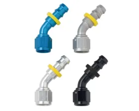 Fragola -10AN Push-Lite End 45 Degree