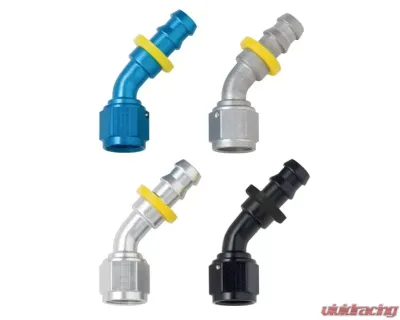 Fragola -10AN Push-Lite End 45 Degree - 204510