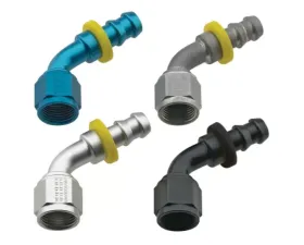 Fragola -10AN Push-Lite End 60 Degree - Black
