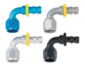 Fragola -10AN Push-Lite End 90 Degree