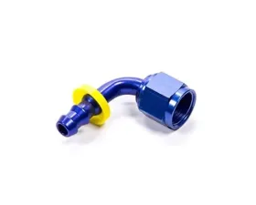 Fragola -10AN Nut x -8AN 90 Degree Push-Lite Hose End For Fuel Cell Conversion
