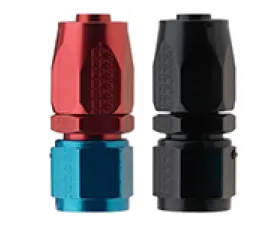 Fragola -8AN Straight Pro-Flow Hose End - Black