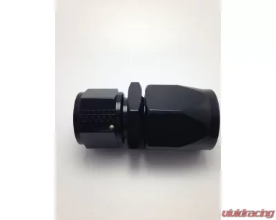 Fragola -10AN Fem. Nut x -8AN Hose Reducing Hose End - Black - 220109-BL