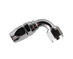Fragola -6AN x 90 Degree Pro-Flow Hose End Chrome