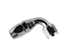 Fragola -10AN x 90 Degree Pro-Flow Hose End Chrome