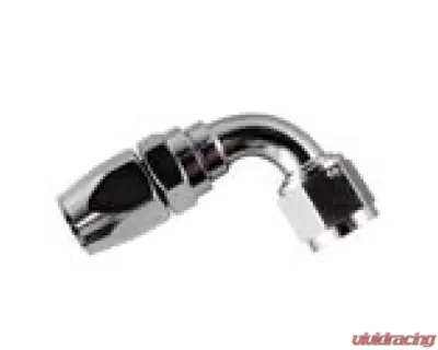 Fragola -10AN x 90 Degree Pro-Flow Hose End Chrome - 229010-CH