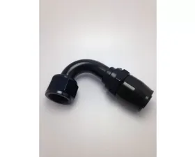 Fragola -10AN Nut x -12AN Hose Reducing Hose End 120 Degree - Black