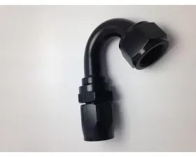 Fragola -12AN Fem x -16AN Hose 150 Degree Expanding Hose End - Black