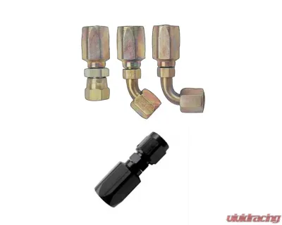 Fragola -10AN x 45 Degree Hose End - Power Steering - 254510