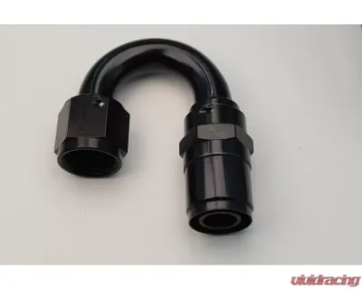 Fragola -12AN Male Rad. Fitting x 45 Degree Race-Rite Crimp-On Hose End - 2604512-RAD